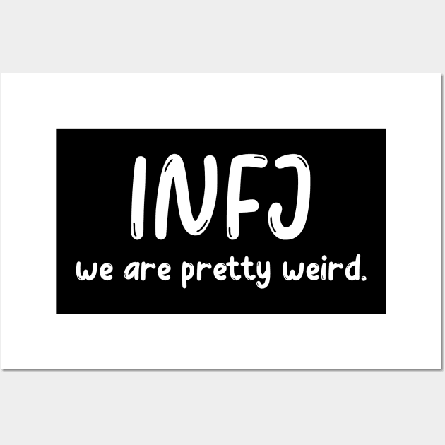 INFJ Personality (MBTI) Wall Art by JC's Fitness Co.